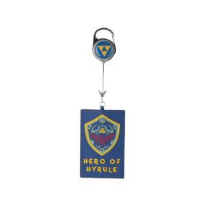 Bioworld Zelda Hero Of Hyrule Adult Retractable Lanyard