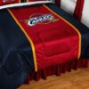 NBA Cleveland Cavaliers Sidelines Comforter, Twin, Cordovan