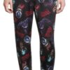 Venom Black Lounge Sleep Pants - Small