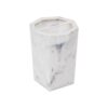 Maison Toothbrush Holder for Bathroom, Countertop, Bathroom Accessory, Marble Design, Plastic, White