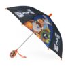 Mickey Mouse, Batman and Space Jam Kids Stick Umbrella with Clamshell Handle Toddler and Little Boy Rain Wear for Ages 3-6 (Space Jam)