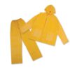 Stansport PVC Back Rain Suit, Yellow, Large