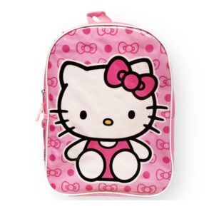 Fast Forward Kid's Licensed 16" School Backpack (Hello Kitty Pink Bow)
