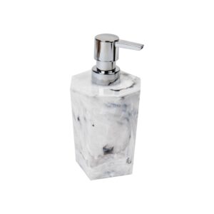 Maison Sucasa Soap Dish, Bar Soap Holder, Shower Soap, Soap Tray, Soap Saver, Bathroom, Kitchen, Marble Design, Plastic, White