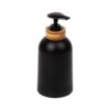 Maison Sucasa Soap Dispenser, 16oz, Pump, Hand Soap, Dish Soap Dispenser for Kitchen, Bathroom, Refillable, Plastic, Black
