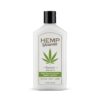 Hemp Heaven Body Lotion White Peach & Jasmine Scent - 12 oz - Moisturizing Body Lotion for Dry Skin with Natural Hemp Seed Oil and Nourishing Vitamins - Made in USA