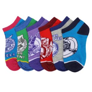 Yu-Gi-Oh! 6-Pair Youth Ankle Socks