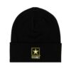 U.S. Army Men's Big Logo Beanie Black