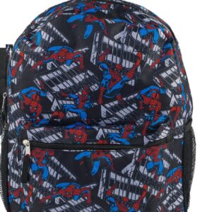 Fast Forward Spiderman Allover Print Backpack- 16 inches
