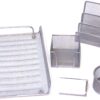 Majestic Goods Office Supply Mesh Desk Set, Silver 6 Piece (XQ763S)